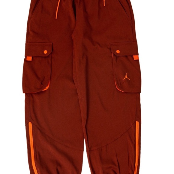 JORDAN WOMEN SPORT TUNNEL PANTS (MARS STONE / SAFETY ORANGE - Picture 6 of 16